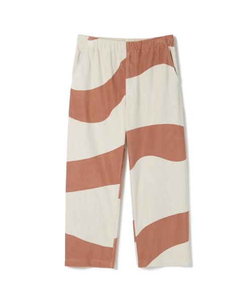 SEAGREEN(シーグリーン)の「SEAGREEN(シーグリーン) WAVE PILE PANTS(その他パンツ・メンズ・ブラウン/ブルー・3/2)」の1枚目の写真