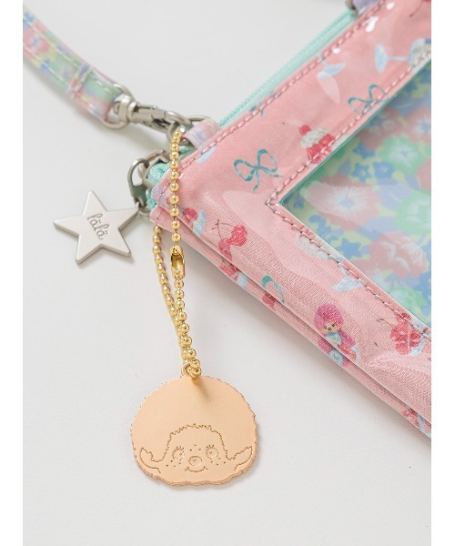 fafa(フェフェ)の「MAELLE | モバイルポシェット(ショルダーバッグ・キッズ・サーモンピンク・FREE)」の3枚目の写真