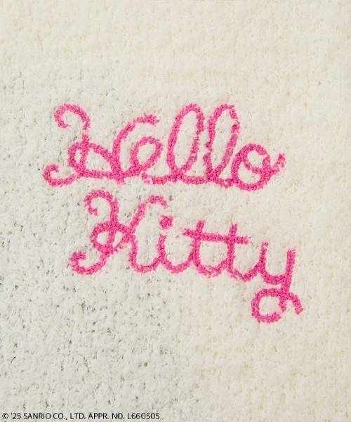 Candy Stripper(キャンディストリッパー)の「【HELLO KITTY】HIBISCUS KNIT カーディガン(カーディガン/ボレロ・レディース・アイボリー/ピンク/ブラック/レッド・FREE)」の13枚目の写真