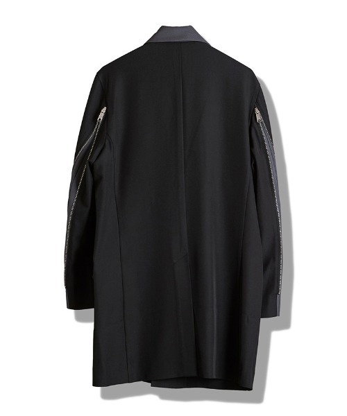 NO ID.（ノーアイディ）の「mj11241-ﾁｪﾝｼﾞﾝｸﾞZIP-2BﾁｪｽﾀｰJKT ジャケット(457006-353J)（その他アウター・メンズ・ブラックミックス/ブラック・1/2）」の8枚目の写真
