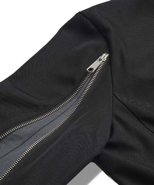 NO ID.（ノーアイディ）の「mj11241-ﾁｪﾝｼﾞﾝｸﾞZIP-2BﾁｪｽﾀｰJKT ジャケット(457006-353J)（その他アウター・メンズ・ブラックミックス/ブラック・1/2）」の15枚目の写真