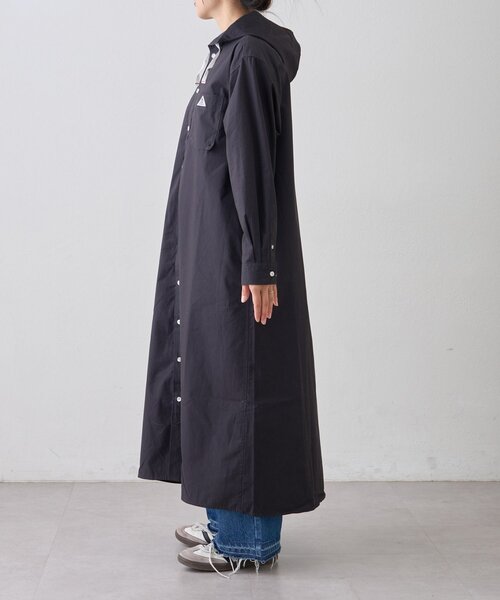 GEVACO（ゲバコ）の「【GEVACO】フーディーシャツワンピース（ワンピース・レディース・モカ/レッド/ブラック・ONE SIZE）」の15枚目の写真