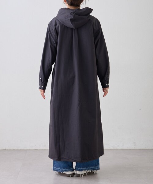 GEVACO（ゲバコ）の「【GEVACO】フーディーシャツワンピース（ワンピース・レディース・モカ/レッド/ブラック・ONE SIZE）」の16枚目の写真