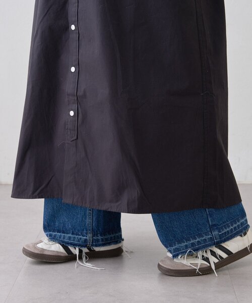 GEVACO（ゲバコ）の「【GEVACO】フーディーシャツワンピース（ワンピース・レディース・モカ/レッド/ブラック・ONE SIZE）」の20枚目の写真