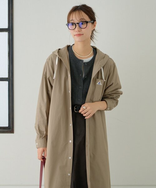 GEVACO（ゲバコ）の「【GEVACO】フーディーシャツワンピース（ワンピース・レディース・モカ/レッド/ブラック・ONE SIZE）」の22枚目の写真