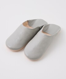 Fatima morocco | 【Fatima morocco】メンズシンプルバブーシュ 羊革 モロッコ製 シンプル スリッパ 室内履き(ルームシューズ/スリッパ)