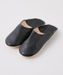 Fatima morocco（ファティマモロッコ）の「【Fatima morocco】メンズシンプルバブーシュ 羊革 モロッコ製 シンプル スリッパ 室内履き（ルームシューズ/スリッパ）」