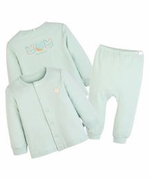 moimoln（モイモルン）の「【ルームウェア】ベアバックダブルフェイス長袖トップス＆パンツ（ルームウェア/パジャマ・キッズ）」