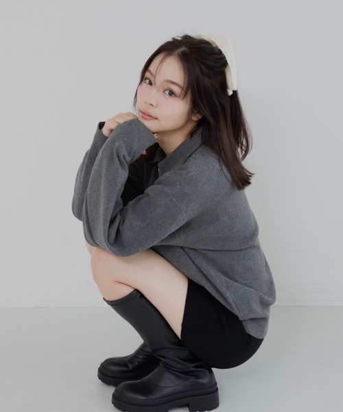 jumelle（ジュメロ）の「サテンシュシュ（シュシュ・レディース・ブラック/ホワイト/ピンク・FREE）」の22枚目の写真