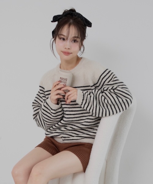 jumelle（ジュメロ）の「サテンシュシュ（シュシュ・レディース・ブラック/ホワイト/ピンク・FREE）」の13枚目の写真