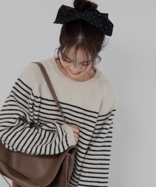 jumelle（ジュメロ）の「サテンシュシュ（シュシュ・レディース・ブラック/ホワイト/ピンク・FREE）」の19枚目の写真