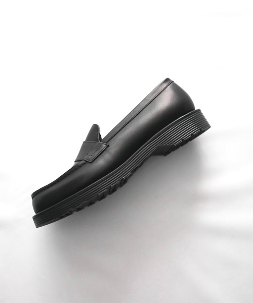 foot the coacher(フットザコーチャー)の「【foot the coacher/フットザコーチャー】FT LOAFER(BLK SOLE)(ドレスシューズ・メンズ・ブラック・25.5/26.5/27.5)」の2枚目の写真