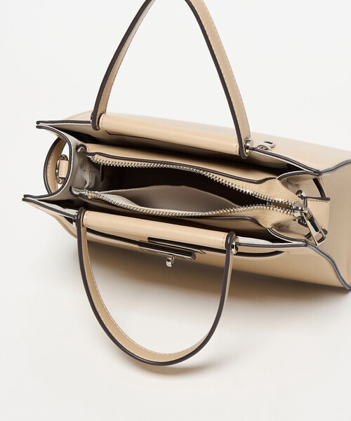 green label relaxing（グリーンレーベルリラクシング）の「2WAY ベルト ハンドバッグ / ショルダーバッグ（ショルダーバッグ・レディース・ベージュ/ライトブルー/ブラック・FREE）」の11枚目の写真