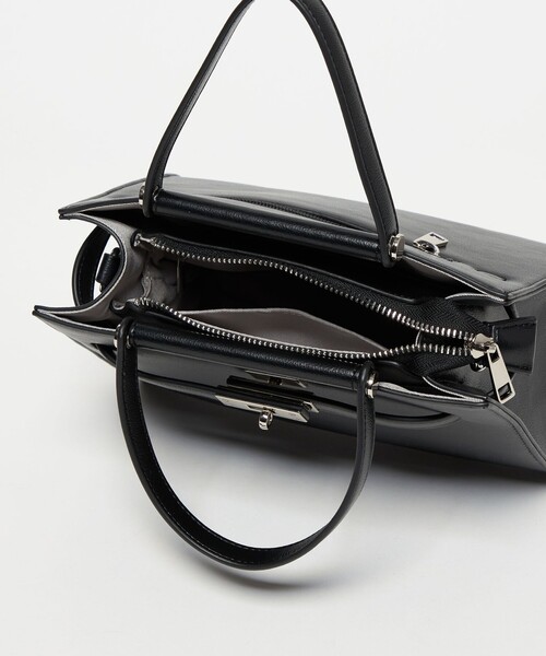 green label relaxing（グリーンレーベルリラクシング）の「2WAY ベルト ハンドバッグ / ショルダーバッグ（ショルダーバッグ・レディース・ベージュ/ライトブルー/ブラック・FREE）」の18枚目の写真