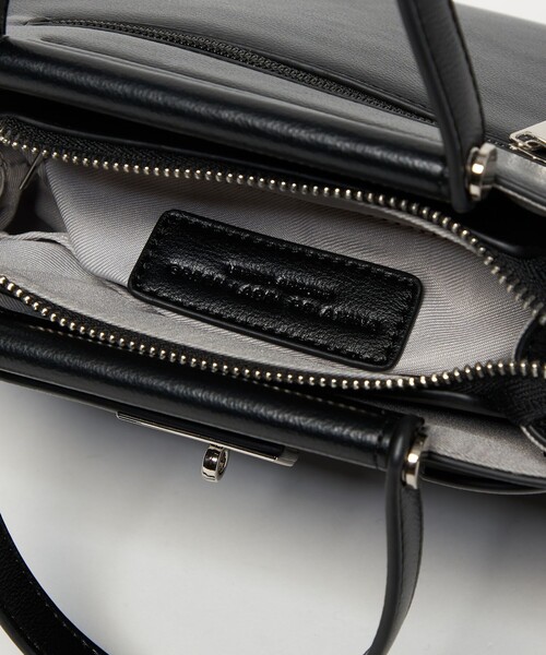 green label relaxing（グリーンレーベルリラクシング）の「2WAY ベルト ハンドバッグ / ショルダーバッグ（ショルダーバッグ・レディース・ベージュ/ライトブルー/ブラック・FREE）」の19枚目の写真