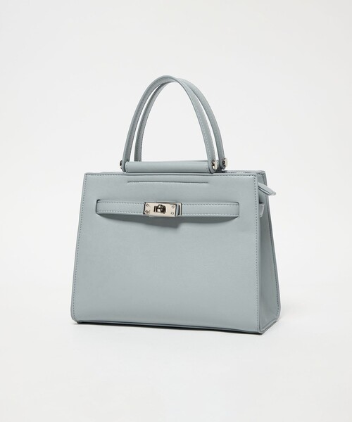 green label relaxing（グリーンレーベルリラクシング）の「2WAY ベルト ハンドバッグ / ショルダーバッグ（ショルダーバッグ・レディース・ベージュ/ライトブルー/ブラック・FREE）」の21枚目の写真