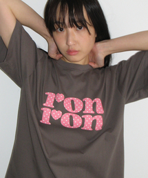 DOT LOGO BASIC FIT T SHIRT CHARCOAL