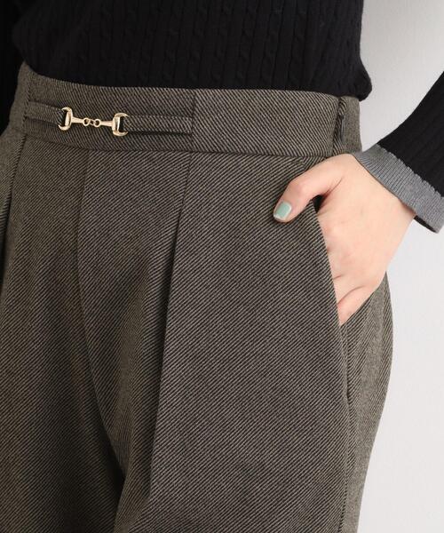 grove(グローブ)の「フロントビットカルゼワイドパンツ(その他パンツ・レディース・ブラック/ダークブラウン系3/チャコール・03/02/05/04/01)」の22枚目の写真