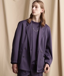 ブランド古着】メンズのテーラードジャケット（パープル/紫色系）古着