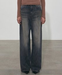 NEWTRO WASHING WIDE PANTS_BLUE