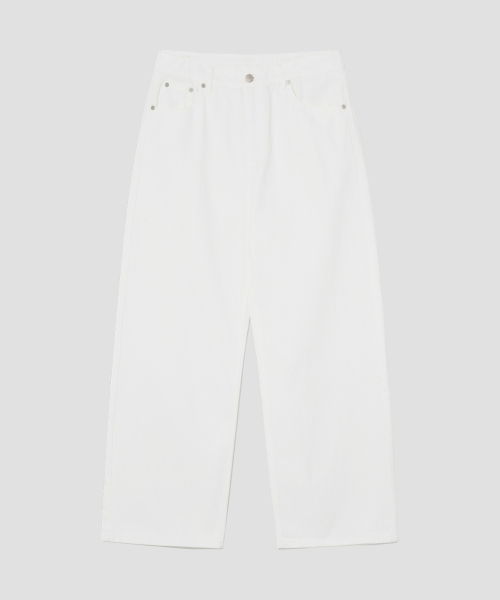 AGOD（エージーオーディー）の「ワイドデニムパンツ[クリーム]（デニムパンツ・レディース・その他・SMALL/MEDIUM/X-SMALL/LARGE/X-LARGE）」の18枚目の写真