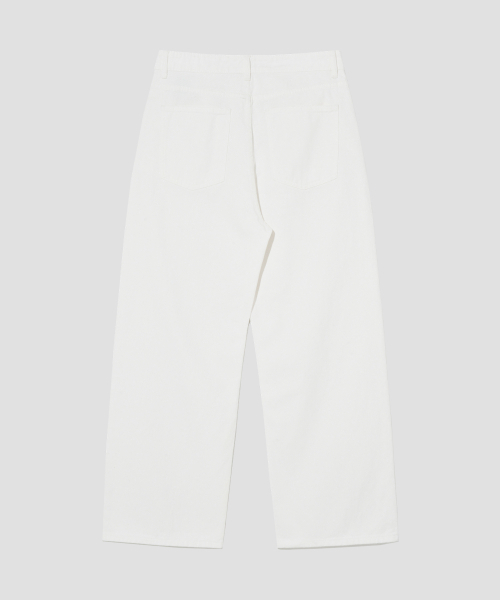 AGOD（エージーオーディー）の「ワイドデニムパンツ[クリーム]（デニムパンツ・レディース・その他・SMALL/MEDIUM/X-SMALL/LARGE/X-LARGE）」の10枚目の写真