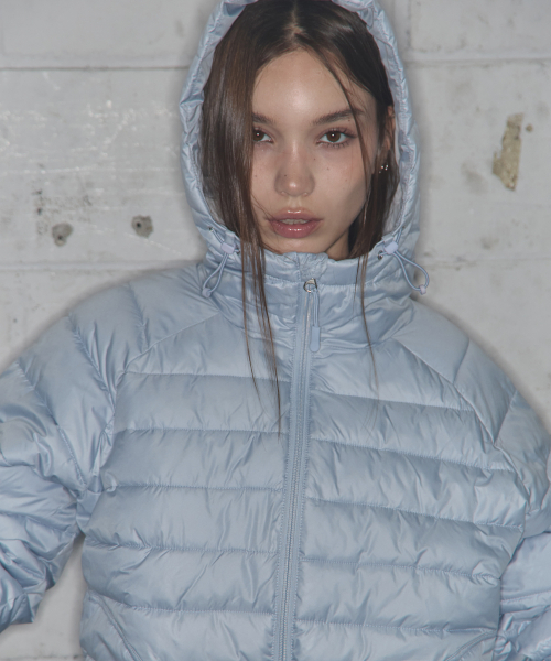 FANCY CLUB(ファンシークラブ)の「ライトウェイトスイングパファー (SKY BLUE) F25ZA001(ダウンジャケット/コート・レディース・その他・ONE)」の2枚目の写真