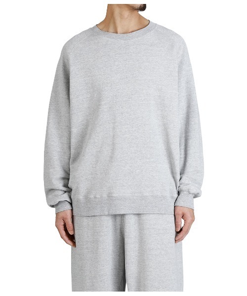 REMI RELIEF NAVY LABEL（レミレリーフネイビーレーベル）の「REMI RELIEF NAVY LABEL / レミレリーフ ネイビーレーベル：飛び裏毛クルー：RN29373255AK[STD]（スウェット・メンズ・オートミール/ヘザーグレー/ブラック/サックスブルー・S/M/L）」の10枚目の写真