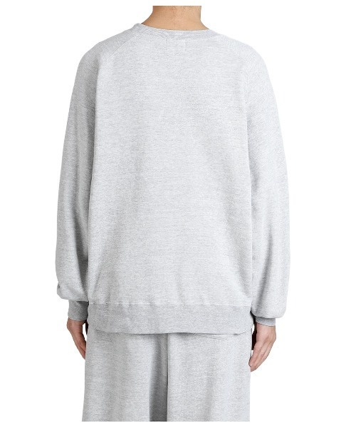 REMI RELIEF NAVY LABEL（レミレリーフネイビーレーベル）の「REMI RELIEF NAVY LABEL / レミレリーフ ネイビーレーベル：飛び裏毛クルー：RN29373255AK[STD]（スウェット・メンズ・オートミール/ヘザーグレー/ブラック/サックスブルー・S/M/L）」の12枚目の写真