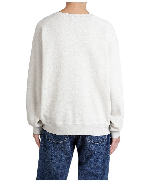 REMI RELIEF NAVY LABEL（レミレリーフネイビーレーベル）の「REMI RELIEF NAVY LABEL / レミレリーフ ネイビーレーベル：飛び裏毛クルー：RN29373255AK[STD]（スウェット・メンズ・オートミール/ヘザーグレー/ブラック/サックスブルー・S/M/L）」の21枚目の写真