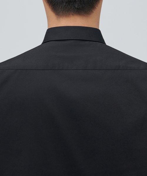 MUSINSA STANDARD（ムシンサスタンダード）の「ワイドスプレッドカラードレスシャツ[ブラック]（ビジネスシャツ・メンズ・その他・MEDIUM/LARGE/X-LARGE/XX-LARGE）」の5枚目の写真