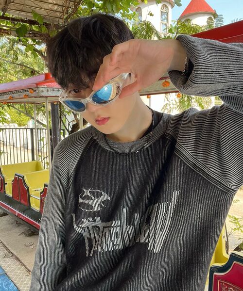 DIMITRI BLACK(ディミトリブラック)の「VLAD TYPE-A ツートンニットスウェット_ブラック(ニット/セーター・レディース・その他・X-LARGE/MEDIUM/LARGE)」の11枚目の写真
