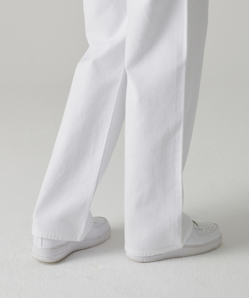 MUSINSA STANDARD WOMAN（ムシンサスタンダードウーマン）の「ウィメンズワイドデニムパンツ[ホワイト]（デニムパンツ・レディース・その他・32/30/23/24/25/26/27/28/29）」の8枚目の写真