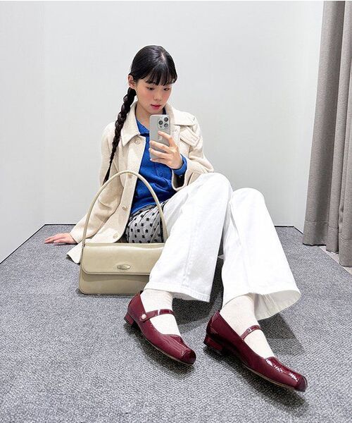 MUSINSA STANDARD WOMAN（ムシンサスタンダードウーマン）の「ウィメンズワイドデニムパンツ[ホワイト]（デニムパンツ・レディース・その他・32/30/23/24/25/26/27/28/29）」の15枚目の写真