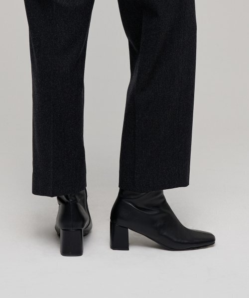 MUSINSA STANDARD WOMAN（ムシンサスタンダードウーマン）の「ウィメンズウールフランネルルーズテーパードスラックス[チャコールグレー]（スラックス・レディース・その他・30/24/25/26/27/28/29）」の7枚目の写真