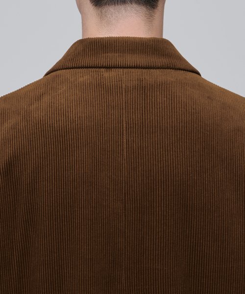 MUSINSA STANDARD（ムシンサスタンダード）の「特大コーデュロイブレザー[ブラウン]（テーラードジャケット・メンズ・その他・MEDIUM/LARGE/X-LARGE/XX-LARGE）」の7枚目の写真