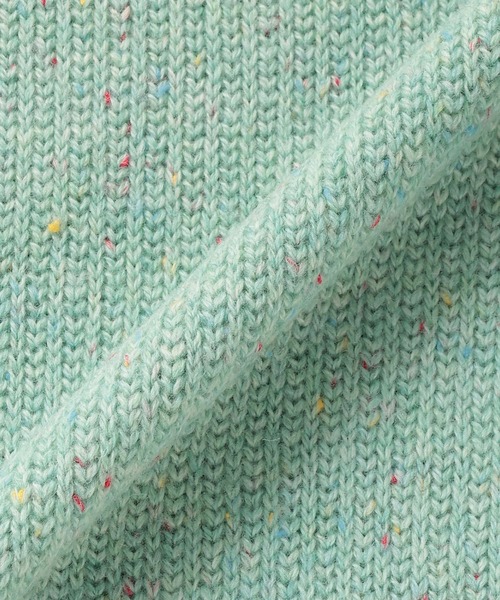 TOKYO SHIRTS（トウキョウシャツ）の「【Pitta Re:)】 畔ハイネック プルオーバー（ニット/セーター・レディース・グリーン/ネイビー・M/L）」の9枚目の写真