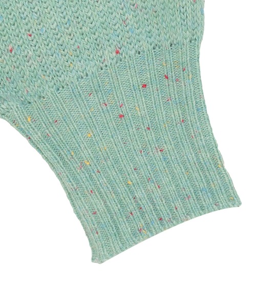 TOKYO SHIRTS（トウキョウシャツ）の「【Pitta Re:)】 畔ハイネック プルオーバー（ニット/セーター・レディース・グリーン/ネイビー・M/L）」の8枚目の写真