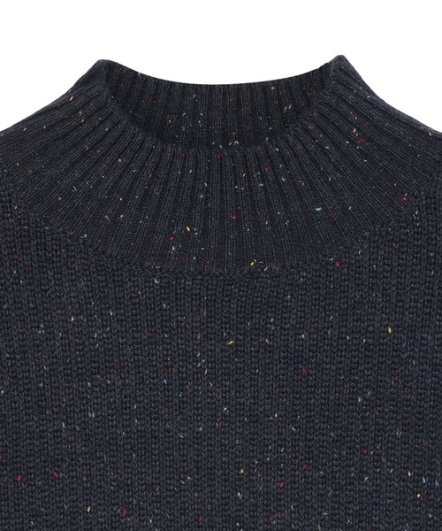 TOKYO SHIRTS（トウキョウシャツ）の「【Pitta Re:)】 畔ハイネック プルオーバー（ニット/セーター・レディース・グリーン/ネイビー・M/L）」の13枚目の写真