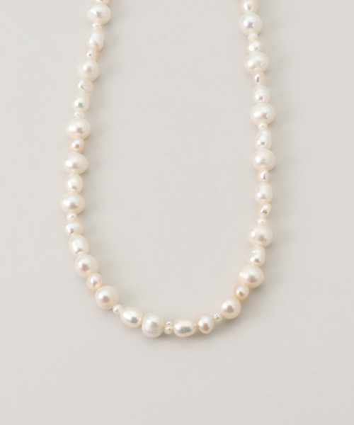IENA(イエナ)の「les bonbon/ル ボンボン eluna pearl necklace ネックレス BOB852(ネックレス・レディース・ホワイト・FREE)」の1枚目の写真