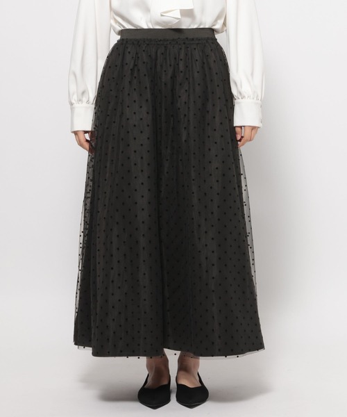 LOWRYS FARM（ローリーズファーム）の「ｄａｙｍｅｄｏｔスカート 628653（スカート・レディース・ブラック・FREE）」の10枚目の写真