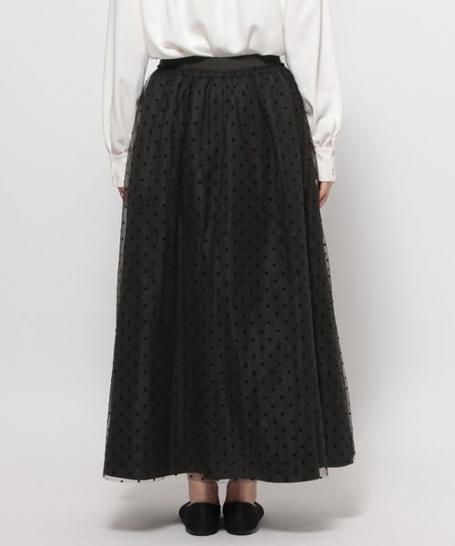 LOWRYS FARM（ローリーズファーム）の「ｄａｙｍｅｄｏｔスカート 628653（スカート・レディース・ブラック・FREE）」の12枚目の写真