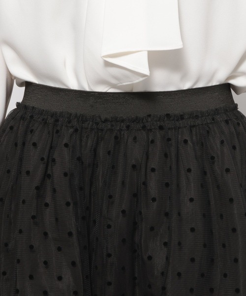 LOWRYS FARM（ローリーズファーム）の「ｄａｙｍｅｄｏｔスカート 628653（スカート・レディース・ブラック・FREE）」の13枚目の写真