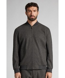 Intimissimi（インティミッシミ）の「フェルト調ファブリック ファスナー付き ボンバージャケット（ブルゾン）」