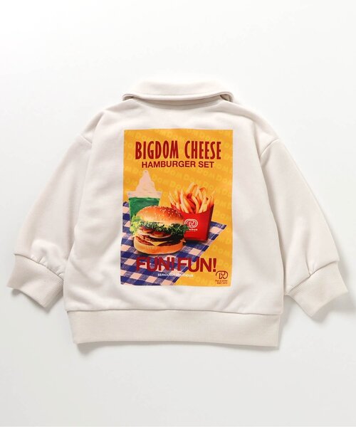 ハンバーガーのトレーナー　　ロメインレタス ハンバーガーのトレーナー ロメインレタス