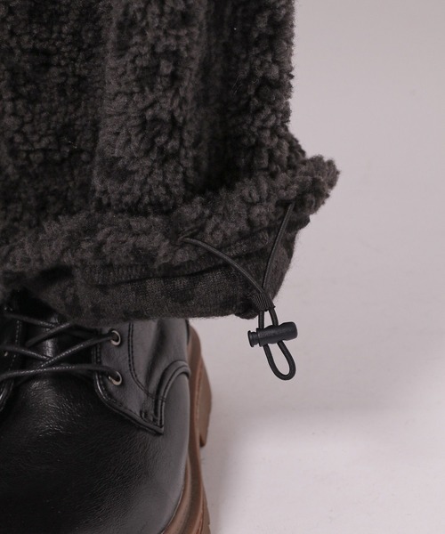 niko and...（ニコアンド）の「2WAYボアベルトパンツ（その他パンツ・レディース・ネイビー/チャコール・FREE）」の14枚目の写真