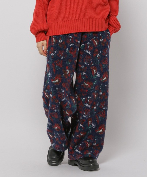 niko and...（ニコアンド）の「2WAYボアベルトパンツ（その他パンツ・レディース・ネイビー/チャコール・FREE）」の4枚目の写真