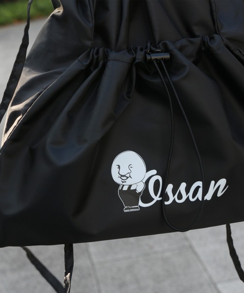 London Shoe Make(ロンドンシューメイク)の「軽くて持ちやすい - ossan ナップサック(バックパック/リュック・レディース・ブラック・FREE)」の9枚目の写真