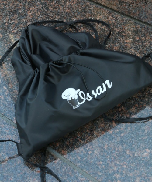 London Shoe Make(ロンドンシューメイク)の「軽くて持ちやすい - ossan ナップサック(バックパック/リュック・レディース・ブラック・FREE)」の10枚目の写真