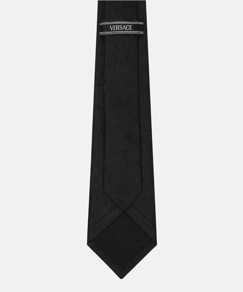 VERSACE（ヴェルサーチ）の「バロッコ シルク ネクタイ（ネクタイ・メンズ・ブラック・ONE SIZE）」の3枚目の写真